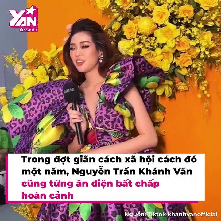 Hoa hậu ăn diện bất chấp hoàn cảnh gọi tên Khánh Vân: Đổ rác, quét sàn cũng lồng lộn | Điện Ảnh Net