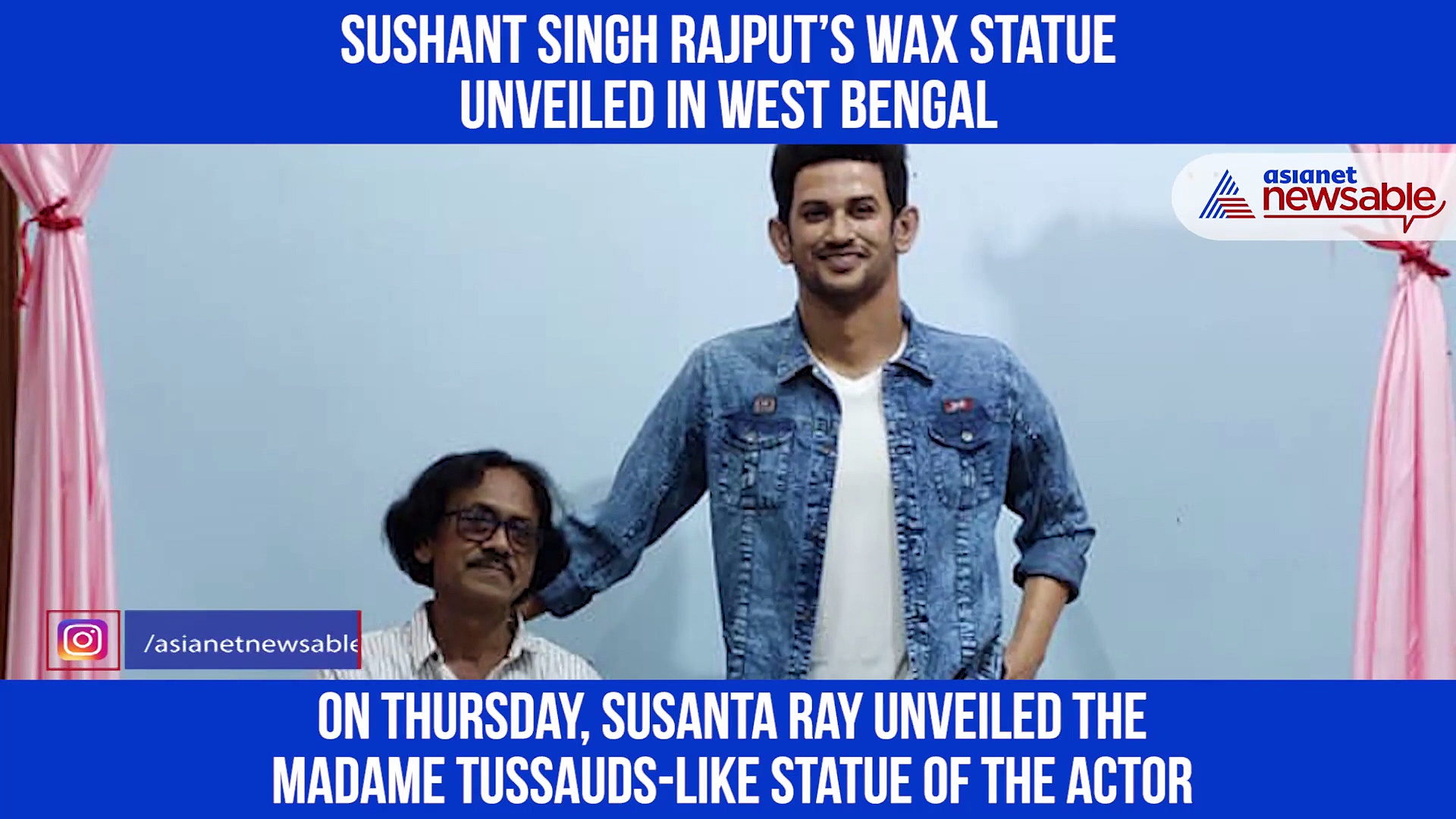 Sushant Singh Rajput's wax statue made by Bengal sculptor