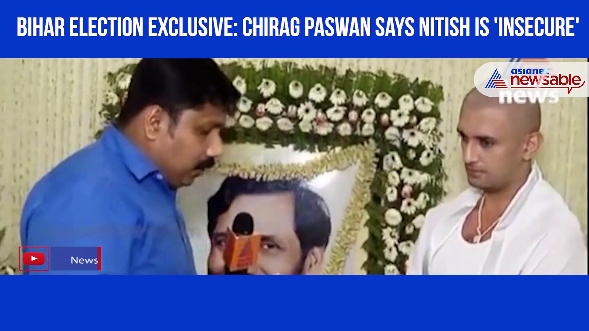 Bihar Election Exclusive: Chirag Paswan says Nitish is 'insecure'