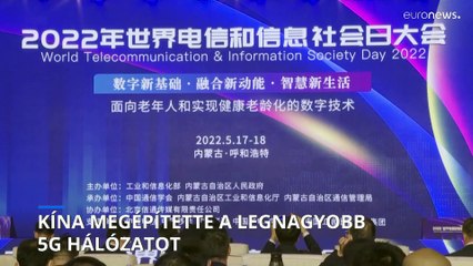 Kína megépítette a világ legnagyobb 5G hálózatát