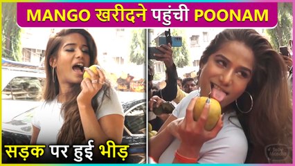 Poonam Pandey Buys Mangoes In Atrangi Andaz | Fun-Masti With The Paps