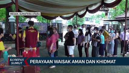 Warga Medan Gelar Perayaan Waisak