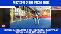 These robots have the coolest moves in town this New Year's eve