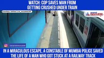 Mumbai Cop Saves Elder Man