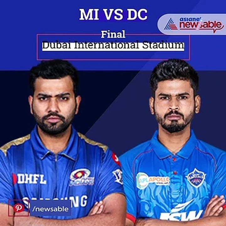 IPL 2020 Final: Delhi Capitals vs Mumbai Indians