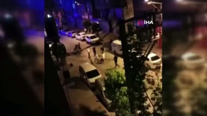 Bursa'da 'yan bakma' kavgası: Ortalık savaş alanına döndü