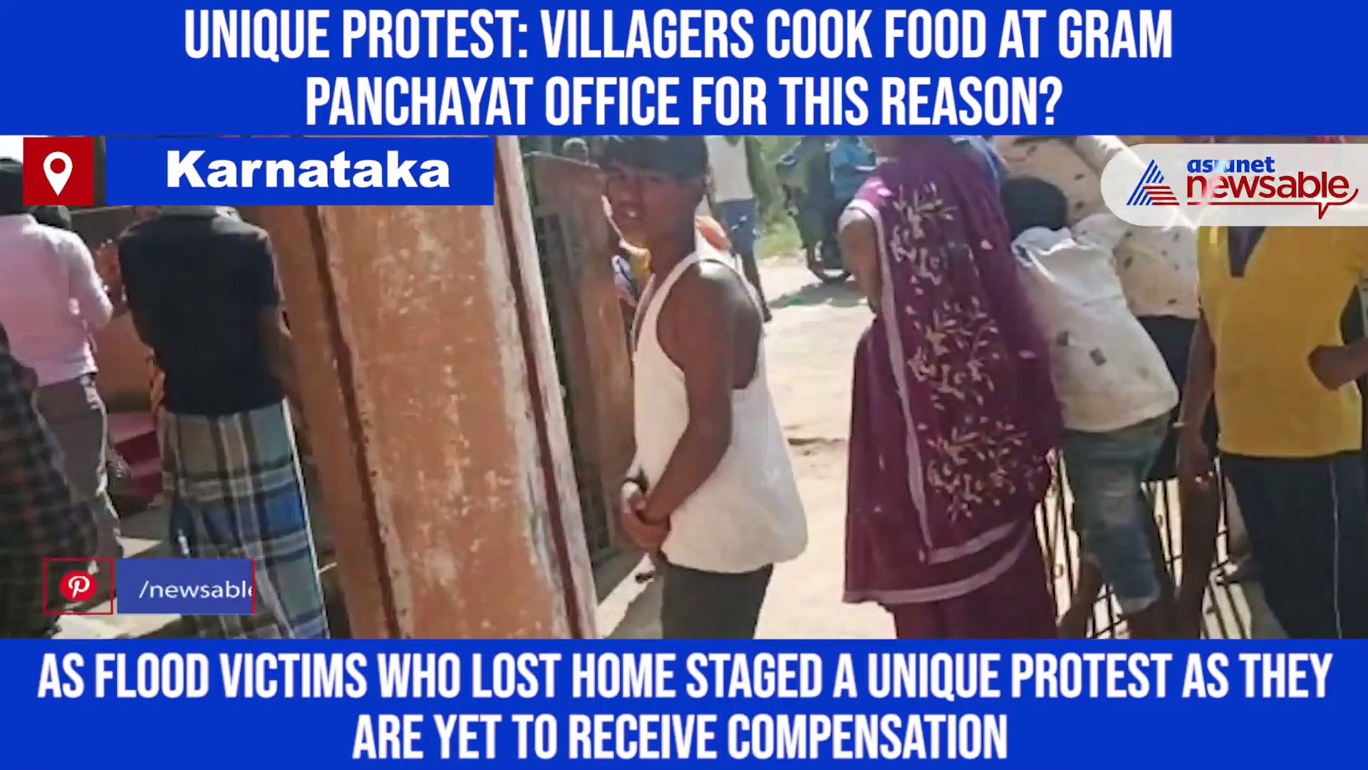 Unique protest: Villagers cook food at Gram Panchayat office for this reason?