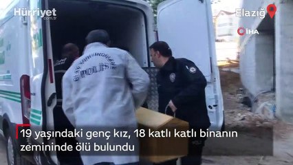 Elazığ'da genç kızın şüpheli ölümü