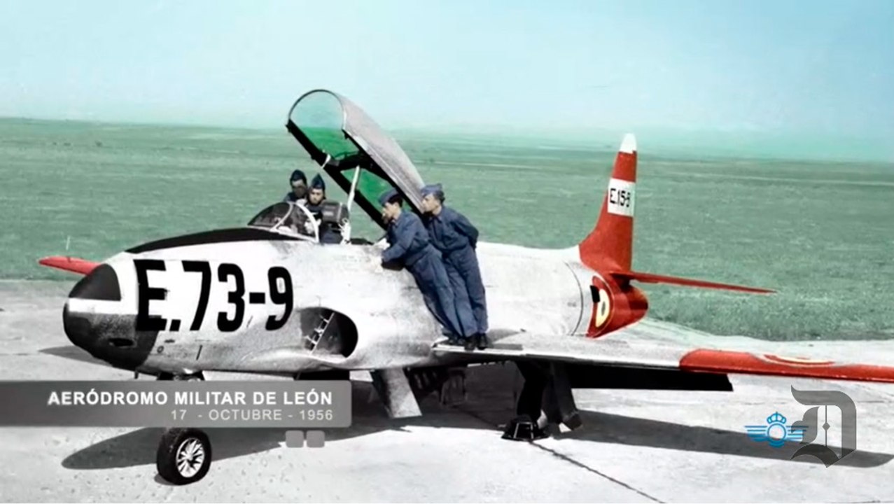 La Academia del Aire restaura una de las 'estrellas fugaces' que llegaron a España en los años 50