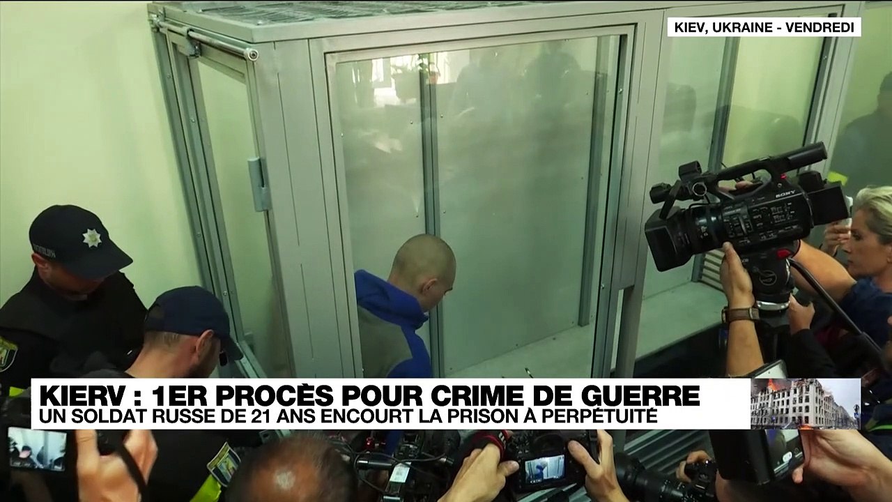 Le premier procès pour crime de guerre depuis l'invasion russe s'ouvre à Kiev