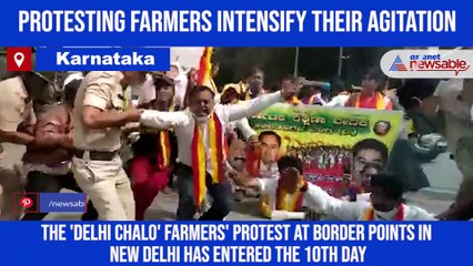 Farmers’ protest: Agitating farmers block key routes leading to Delhi, representatives meet Union leaders