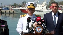 Sahil Güvenlik Ege Deniz Bölge Komutanı Tuğamiral Serkan Tezel, düzensiz göçle mücadele hakkında açıklama yaptı