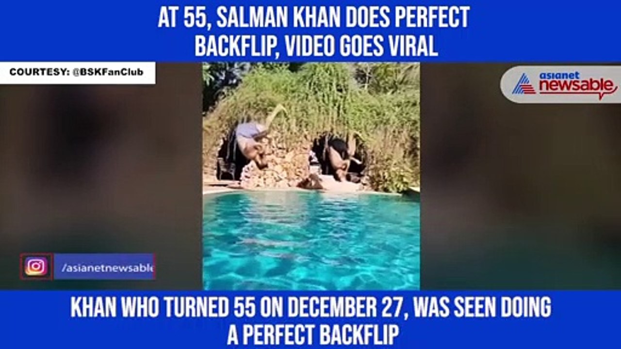 At 55, Salman Khan does perfect backflip, video goes viral