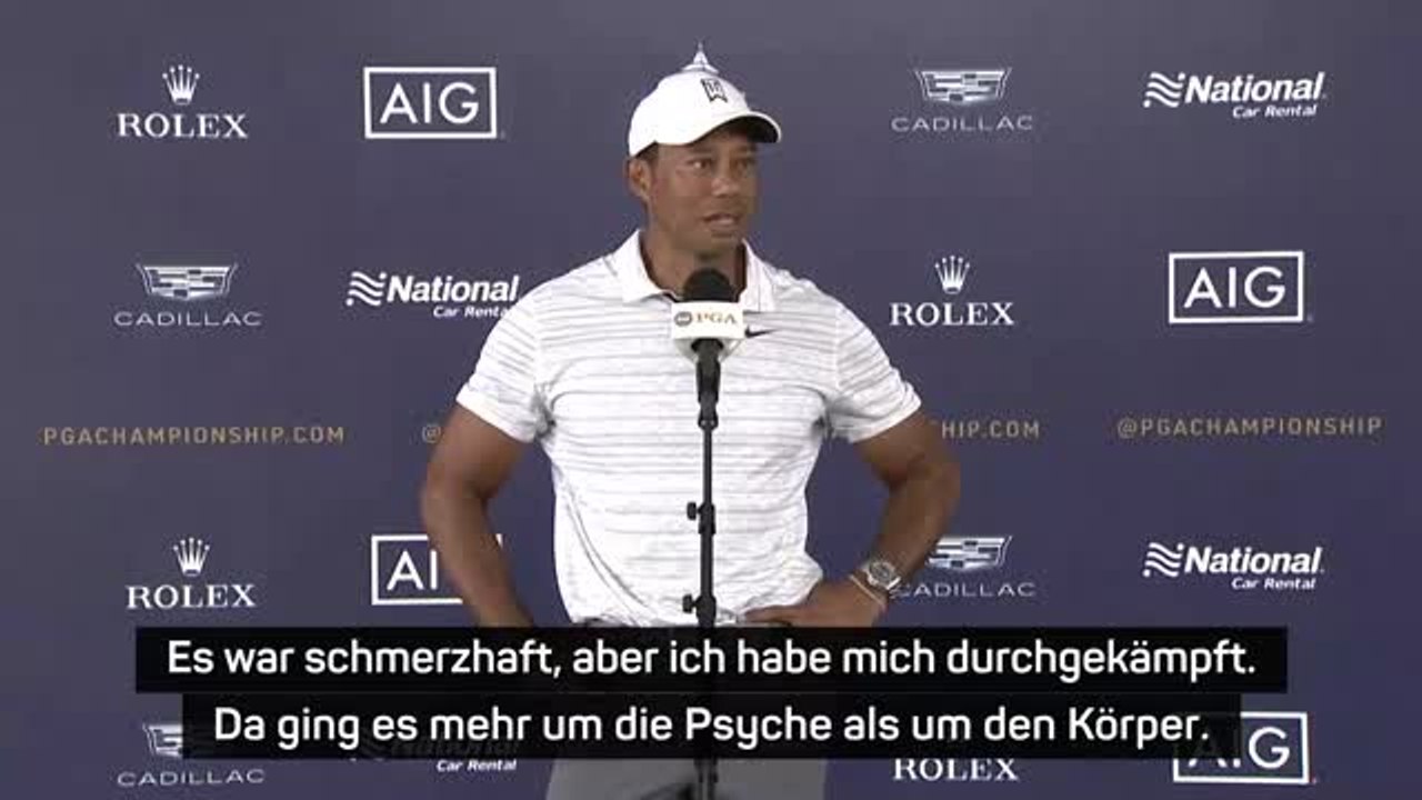 Tiger Woods vor Comeback: 'Es war schmerzhaft'
