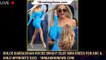 Khloe Kardashian Rocks Bright Blue Mini Dress for ABC & Hulu Upfronts 2022 - 1breakingnews.com