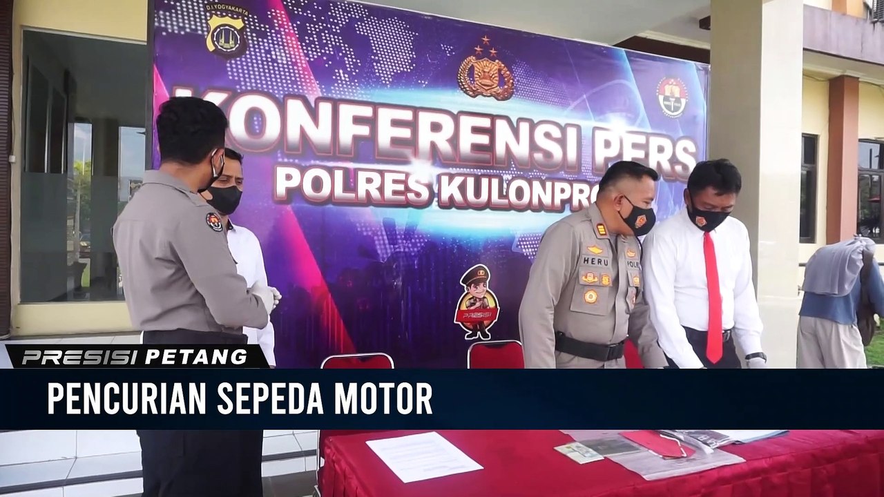 Polres Kulonprogo Rilis Kasus Pencurian sepeda motor di Temanggung, Jawa Tengah