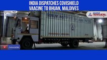 India-made COVID-19 Covishield vaccine shipment