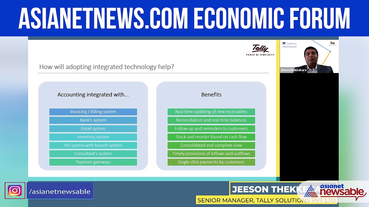 Asianetnews.com Economic Forum: How integrated tech can help SMEs