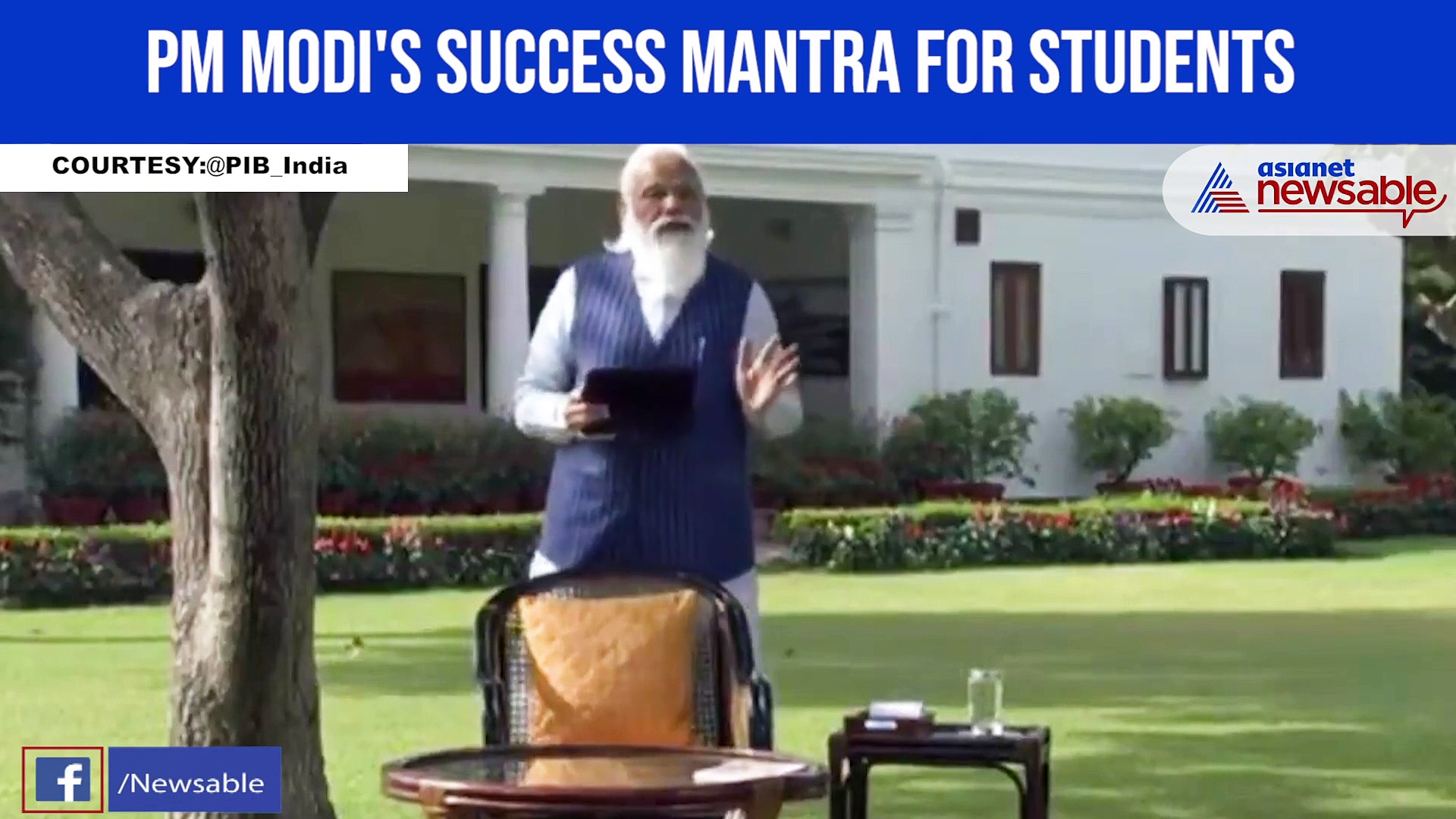 PM Modi's success mantra for students: Exams an opportunity