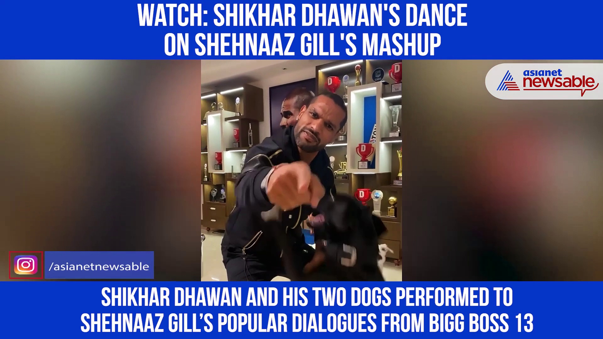 Shikhar Dhawan shaking his legs on ‘Sadda Kutta Kutta’: Watch the video