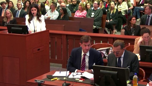 Amber Heard is cross examined by Depp's lawyers in defamation case