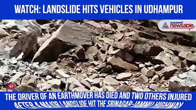 Landslide in Jammu and Kashmir