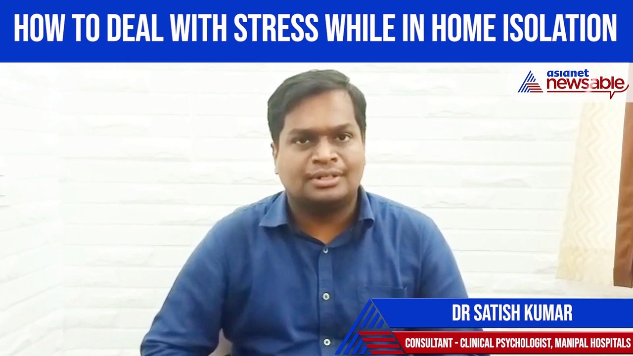 How to deal with stress while in home isolation