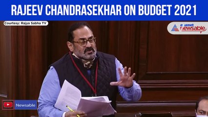 Rajeev Chandrasekhar on Budget 2021