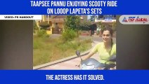 Taapsee Pannu takes on crazy ride in Goa; actress having lot of fun (Watch video)