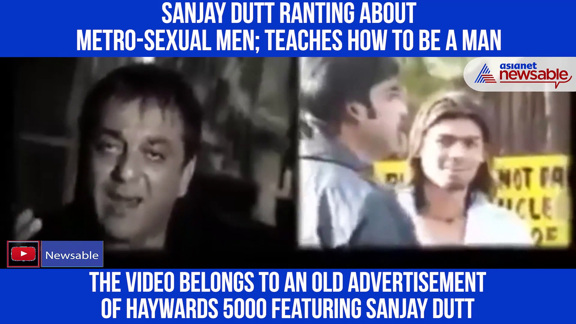 Sanjay Dutt's definition of 'real-mard' will make you furious (Watch)