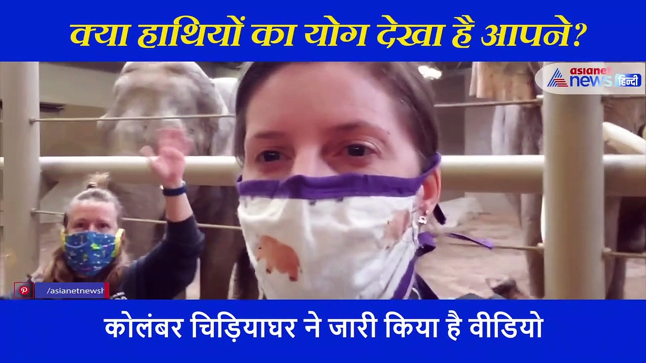 हठ योग नहीं ये है हाथी योग... आपने भी किया है क्या कभी ऐसे योगासन?