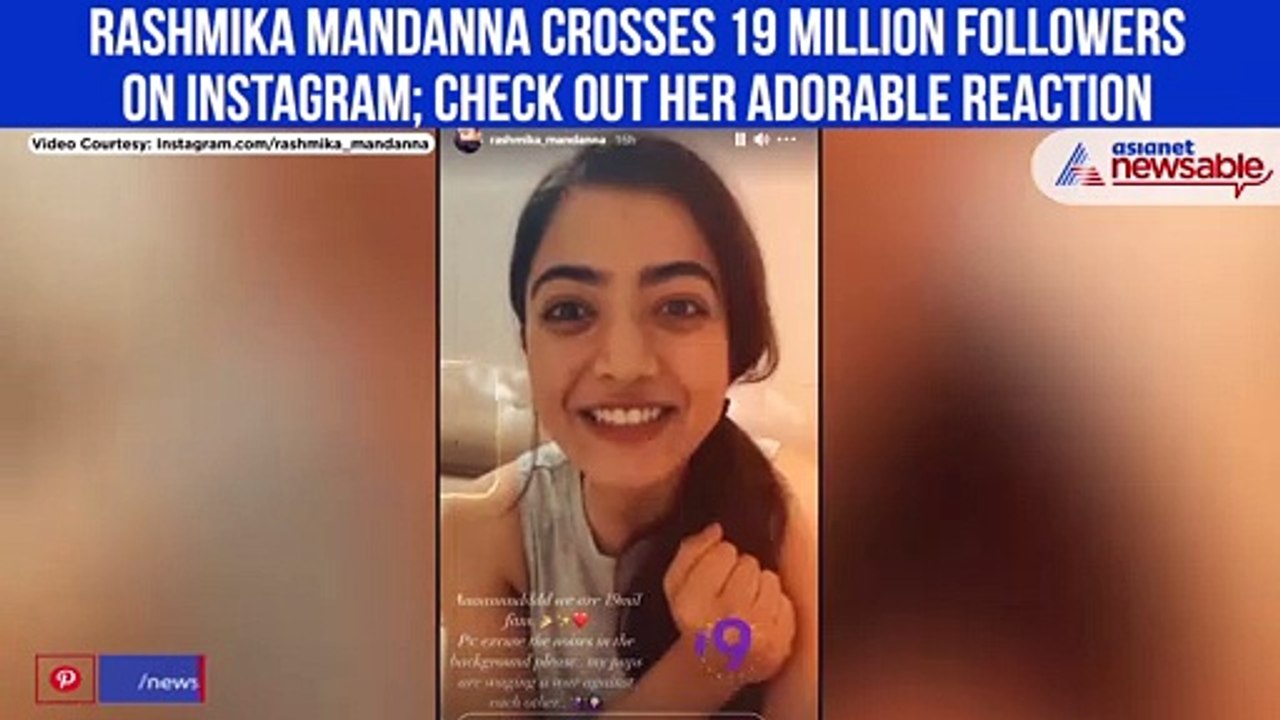 Rashmika Mandanna Followers