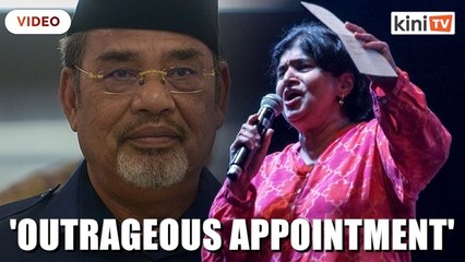 Tajuddin's appointment as ambassador to Indonesia makes Ambiga feel like crying