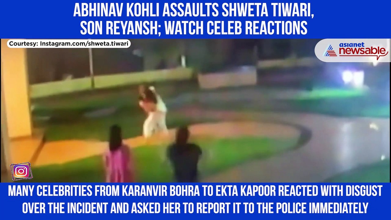 Abhinav Kohli assaults Shweta Tiwari, actress shares chilling footage of physical violence