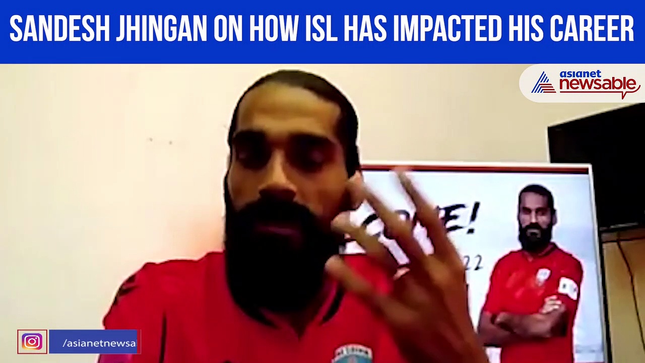 Watch Sandesh Jhingan speak on how ISL has impacted his career
