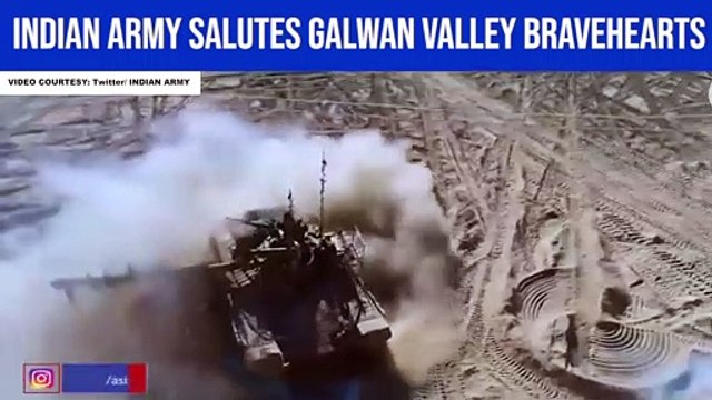 Indian Army salutes Galwan Valley bravehearts