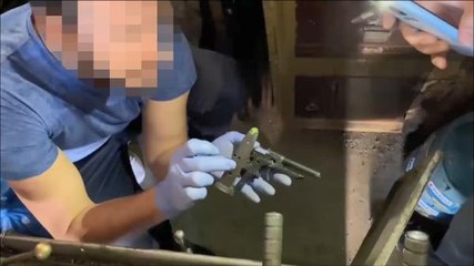 DİYARBAKIR'DA KAÇAK SİLAH İMALATHANESİNE BASKIN: 2 GÖZALTI