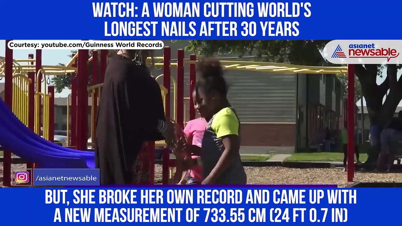 OMG! World's longest nails got cut after 30 years; Watch the video