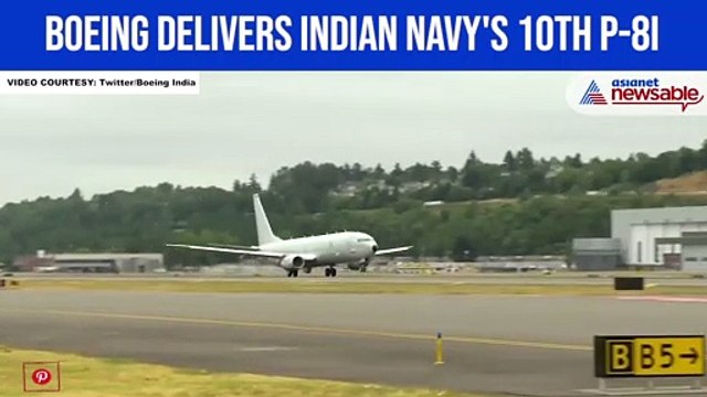 Boeing delivers Indian Navy's 10th P-8I