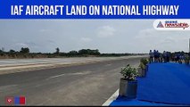 IAF Aircraft land on National Highway