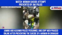 Woman Suicide Attempt Prevented by J&K Police