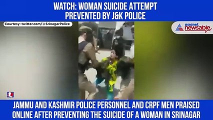 Woman Suicide Attempt Prevented by J&K Police