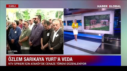 Haber Spikeri Özlem Sarıkaya Yurt'a veda