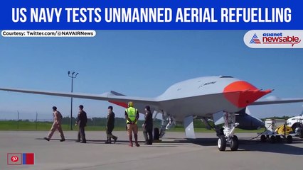 US Navy tests unmanned aerial refuelling