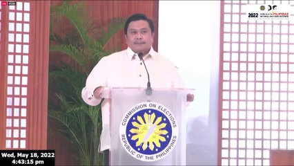 Mensahe ni Jinggoy Estrada sa proklamasyon ng mga nanalong senador sa #Eleksyon2022