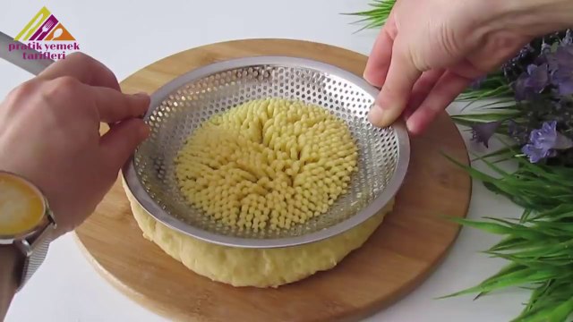 Evde SÜZGEÇ Varsa Çok Pratik ❗ İnanılmaz Derecede HIZLI, KOLAY Ve LEZZETLİ KURABİYE TARİFİ