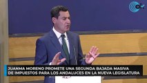 Juanma Moreno promete una segunda bajada masiva de impuestos para los andaluces en la nueva legislatura