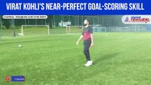 Virat Kohli football skill