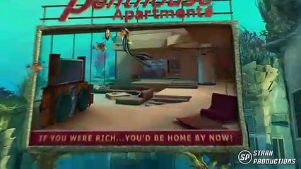 'El Espantatiburones', escena en español