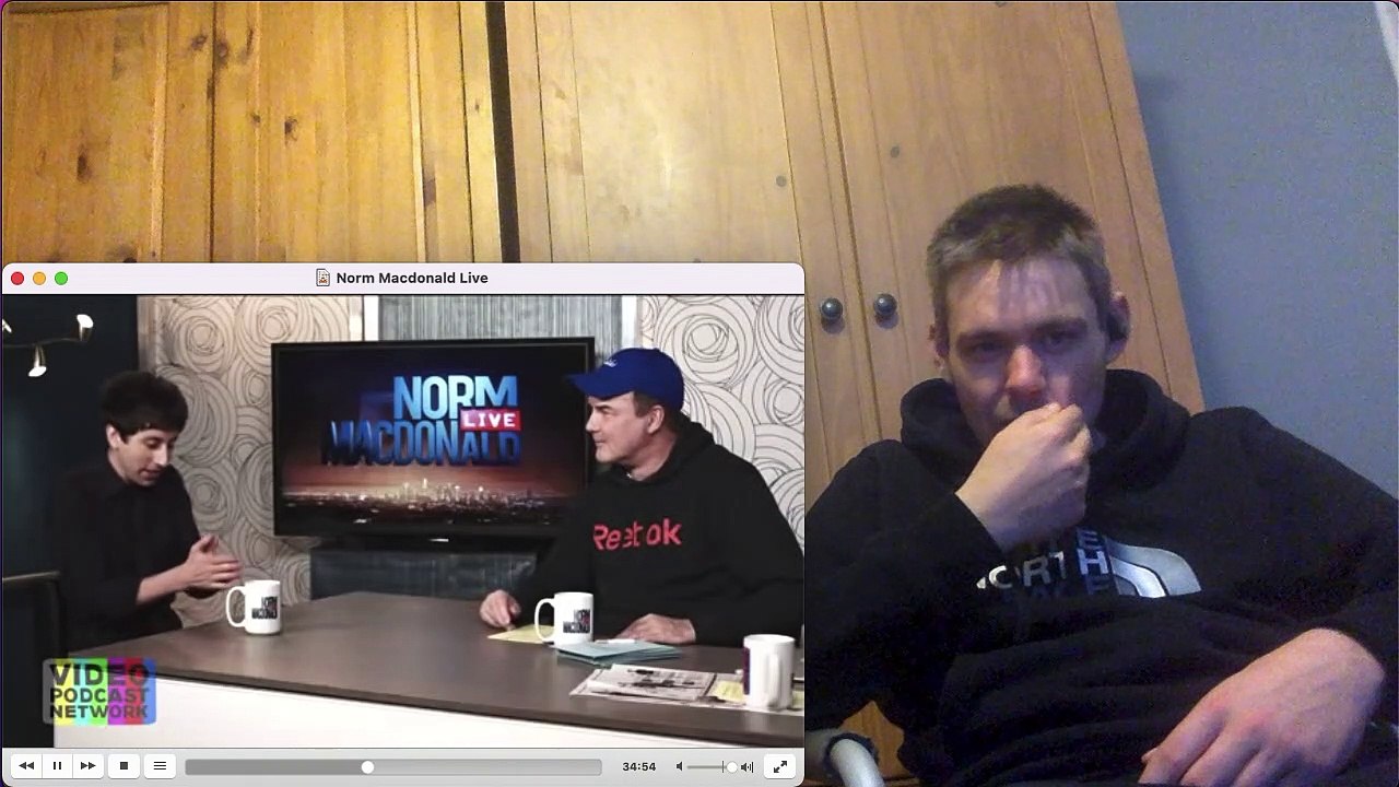 Norm Macdonald Live - Episode 8 - Simon Helberg (Reaction) Part 3